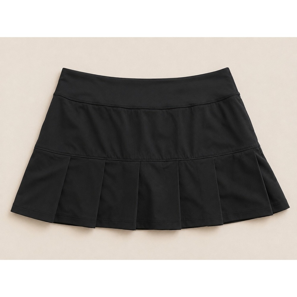 Puma XXL Black Pleated Tennis Skort Golf Pickleball Athleisure Activewear